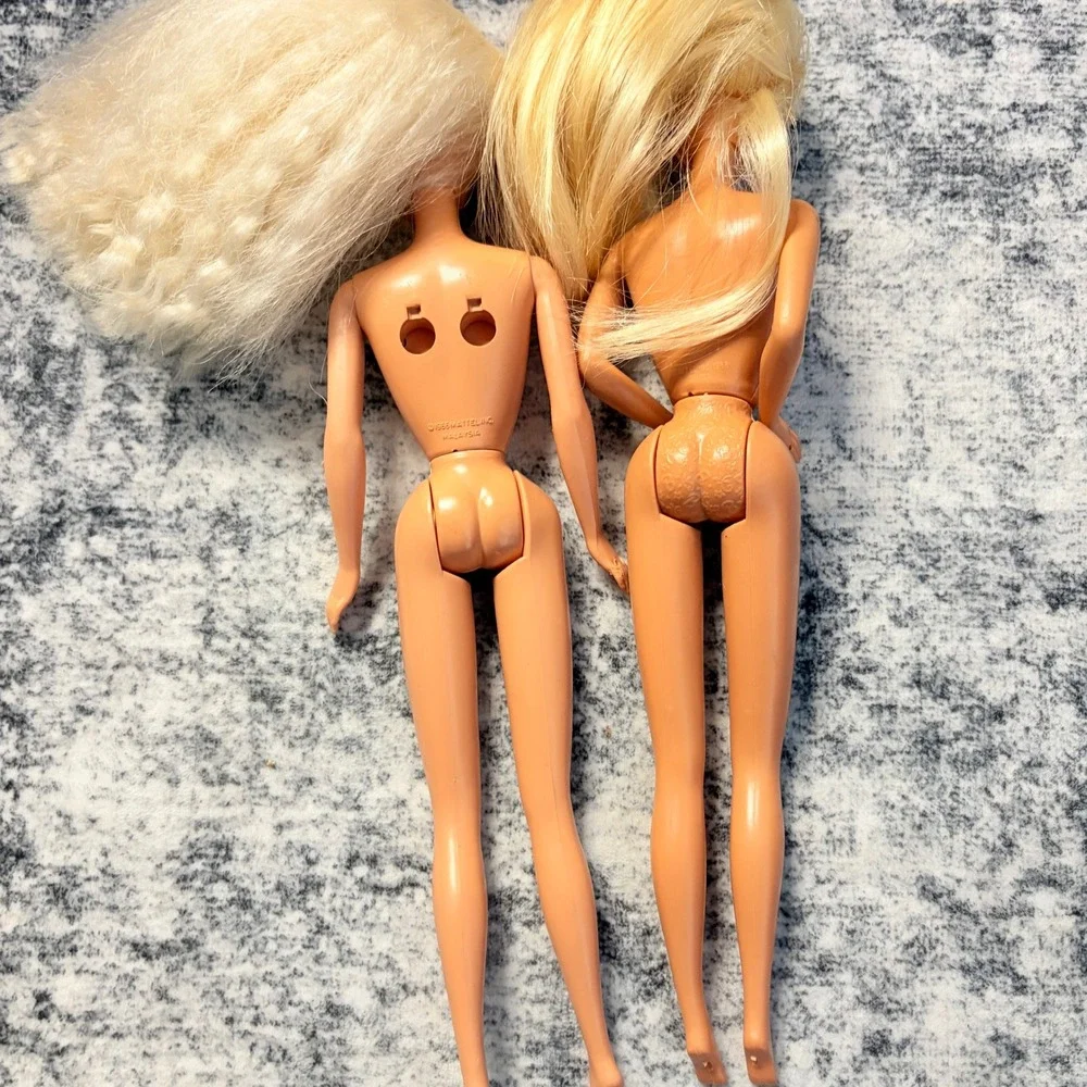 Mattel 1994 Baywatch & Bubble Angel Barbie Doll Lot Blonde 90s Vintage Toys